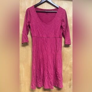 Toad&Co Dark Pink Knit Dress